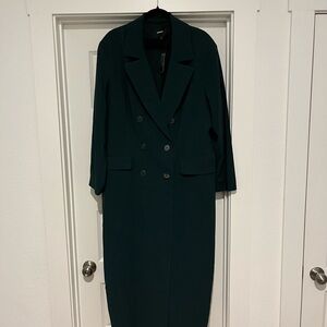 Express Forest Green coat
